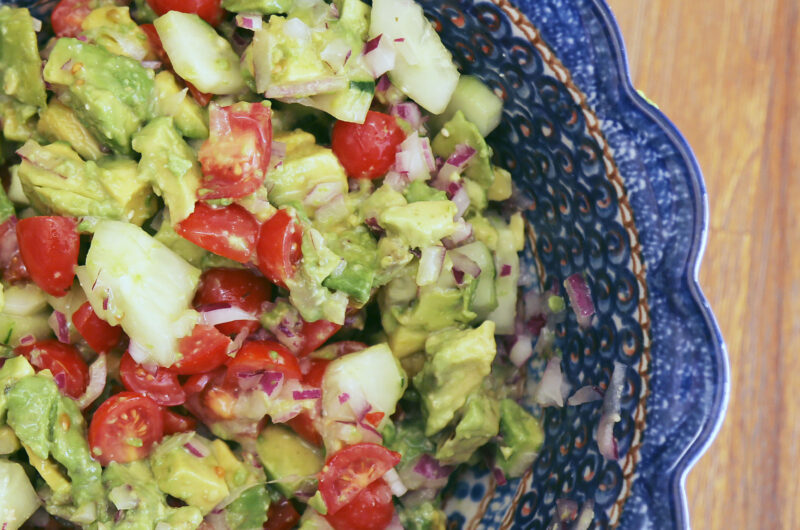 Avocado Cucumber Salad