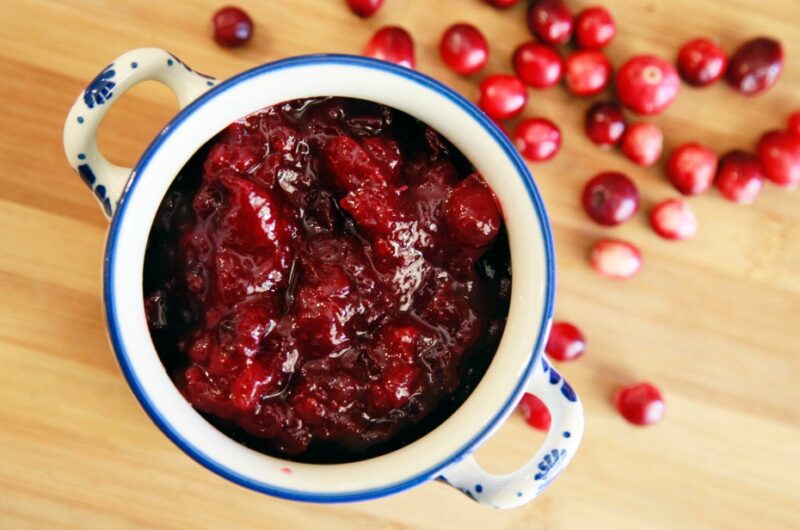 Cranberry Sauce - So Simple it Practically Makes Itself